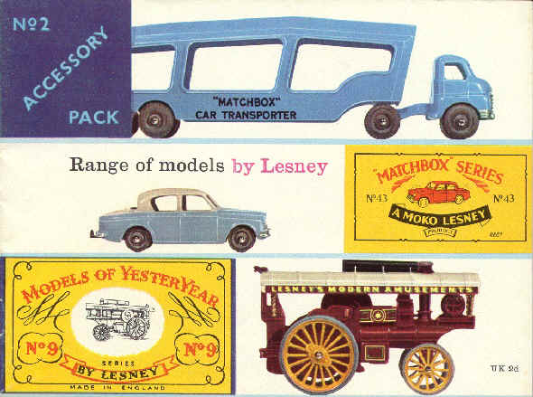 1959 Matchbox cateolg cover type 2