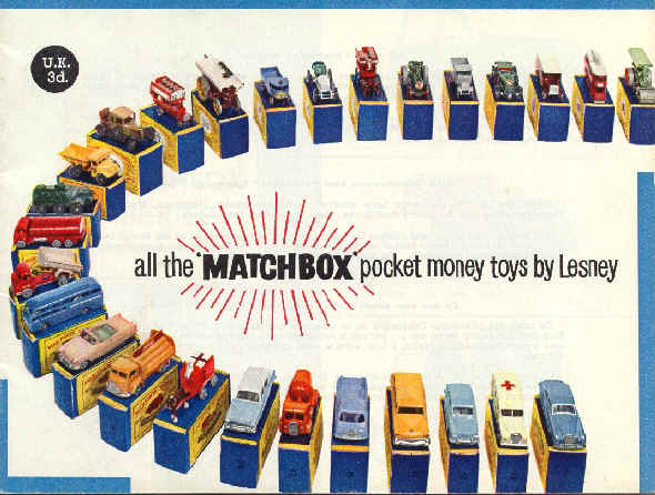 1960 Matchbox catelog cover