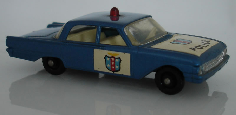 55B4 Ford Fairlane Police Car