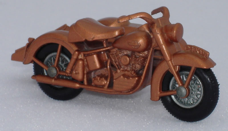 66B1 Harley Davidson Motorcycle and Sidecar