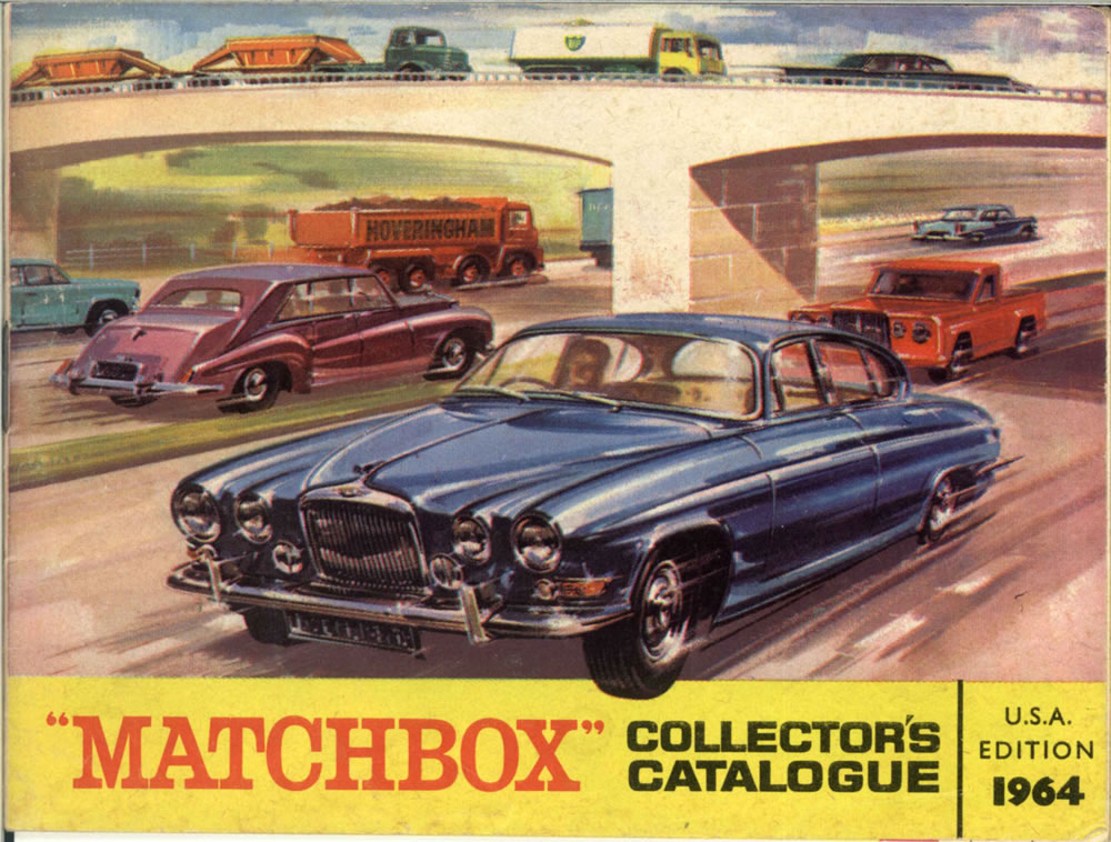 Matchbox Lesney 1964 catalog cover