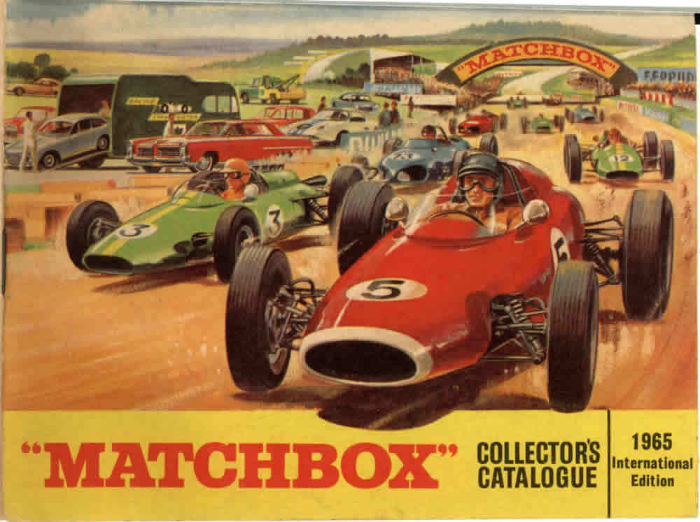Matchbox Lesney 1965 catalog cover