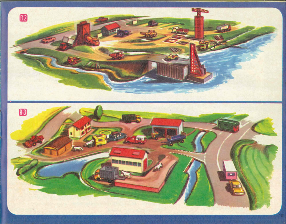 Matchbox Lesney 1969 catalog Page 19, Matchbox Pop-Up Roadways