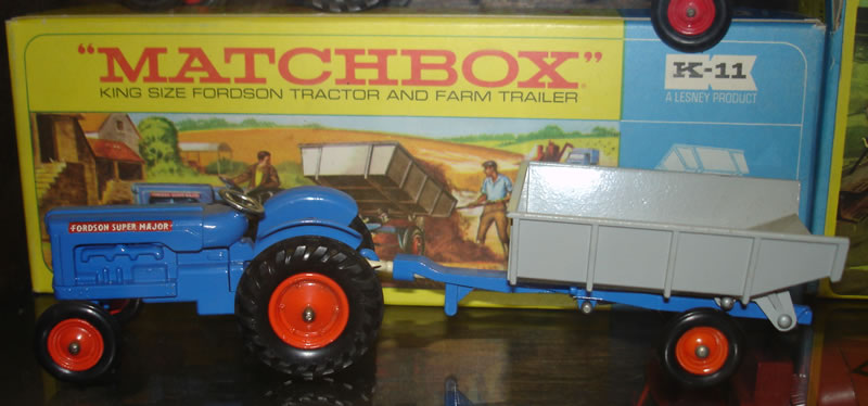 K11A2 Fordson Tractor and Farm Trailer