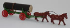 Farmette log wagon