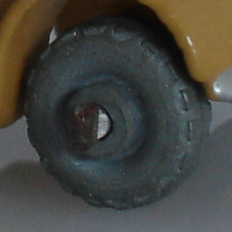 metal wheel, 13A Bedford Wreck Truck