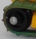 8D Caterpillar Tractor black plastic rollers