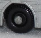 61A Ferret Scout Car black plastic wheels - fine
