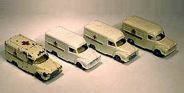 14C Lomus Ambulances showing color differences